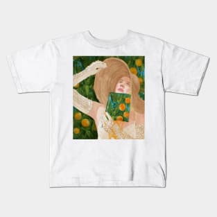 Violet Bent Backwards over the Grass Kids T-Shirt